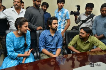 Happy Wedding Movie Team at Sims College Guntur